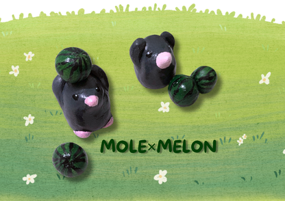 September Limited Mole Craft - Mole × Melon